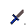 Cuchillo de hombre morado 