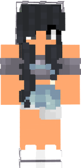 Aphmau! (Not my skin! I juts took off her wolf ears)