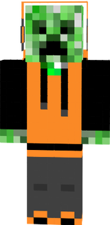 orange and black cool creeper