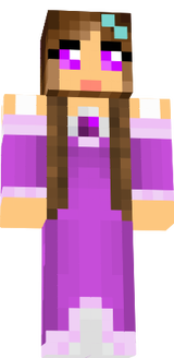 Minecraft Skin for girls (Purple)
