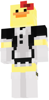 Maid Duck with bow