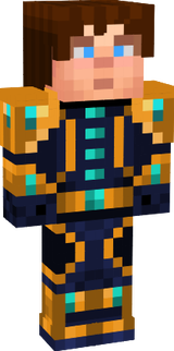 Miguel wearing the golden apple