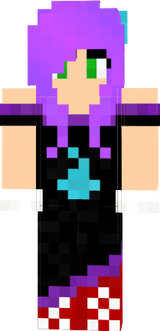 Blue Fire Black Dress