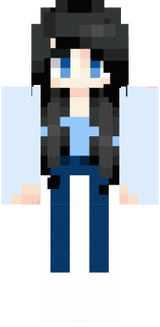 blue kimono skin