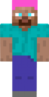 pink haired steve