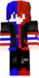 Skin Red blue