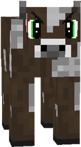Anime Cow (BUT ANGRY)