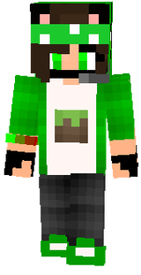 Cute Green WolfGirl