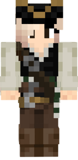pirate short hair w. hat 2