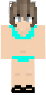 fluff en bikini