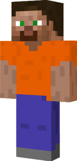 steve in orange