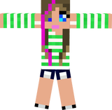 cute minecraft girl