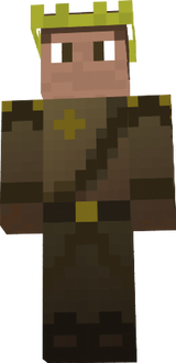 King with crown
