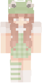 Cute frog girl