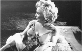 marylin monroe on set niagara 1952