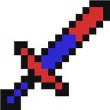 glitchs blue sword