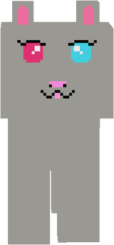 Kawaii Anime Pusheen w/ 2 different colored eyes