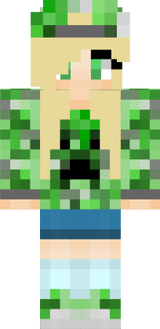 Tomboy Creeper Skater Girl Blonde Haired