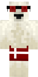 Fat polar bear