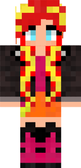Sunset Shimmer [MLP] Minecraft Skin [Nova Skin]