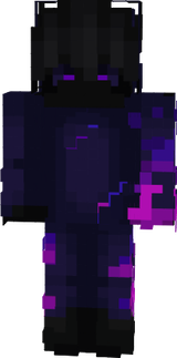 Night purple black creture