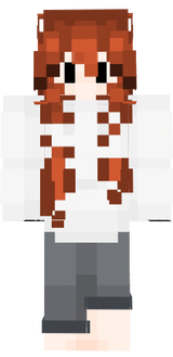 Girl Brown Hair Barefoot
