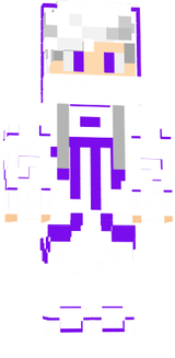 Purple and white