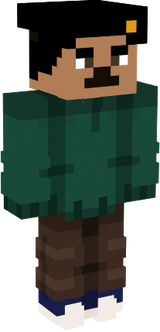 green attire sweater