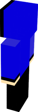 The blue in the kapuchon