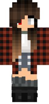 cute girl brown blonde haired wolf casual