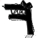 letter f tridimensional
