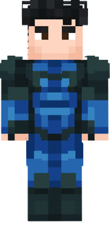 blue suit mark
