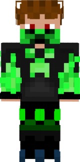 Hunor(kék man) minecraft
