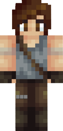 Preview of texture: lara croft minecraft