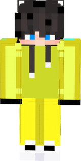 Cute yellow hoodie boy and cool REAL NAME:(Greg)