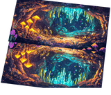 pixel art cave