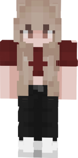 flor remera roja