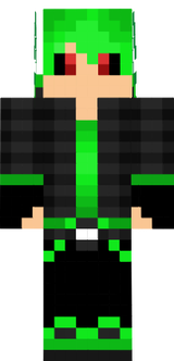 Evil Green Wolf Boy