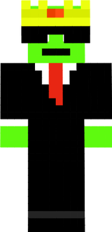 green blob suit