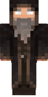 Blind old man