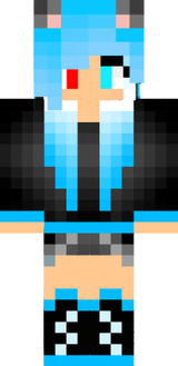 blue girl