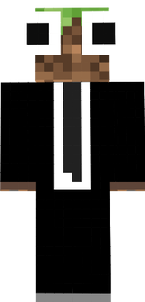 corrected formal grass block man
