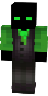 green suit dark