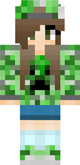 Creeper Girl Brown Haired Tomboy Skater