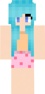 Fixed Girl Blue Haired Tomboy Underwear
