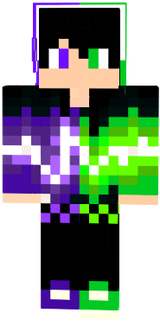 Cool Green-Purple Dude