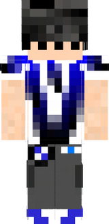 blue man