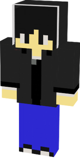 black hoodie