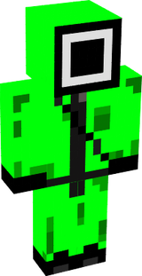 Green Squid Game Quard