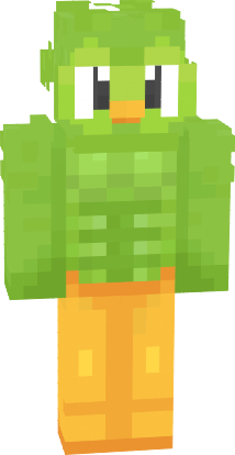 Preview of texture: duolingo minecraft skin